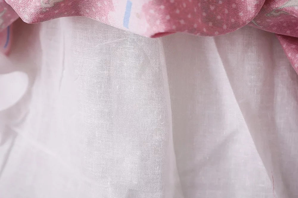 Pink long sleeve Lolita dress